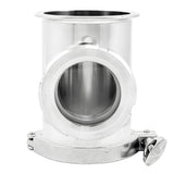 Stainless Steel Tri-Clover Sight Glass Union Tee Kit - 4" TC