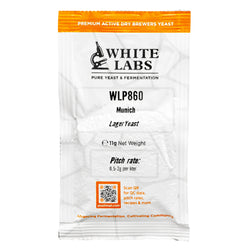 White Labs Munich Helles Dry Lager Yeast [WLPD860] (11 g)