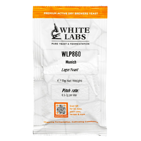 White Labs Munich Helles Dry Lager Yeast [WLPD860] (11 g)
