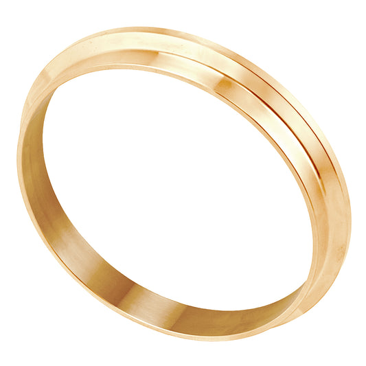 6" Tri Clamp Ferrule (7/8") - Copper Tri Clover Sanitary Fitting