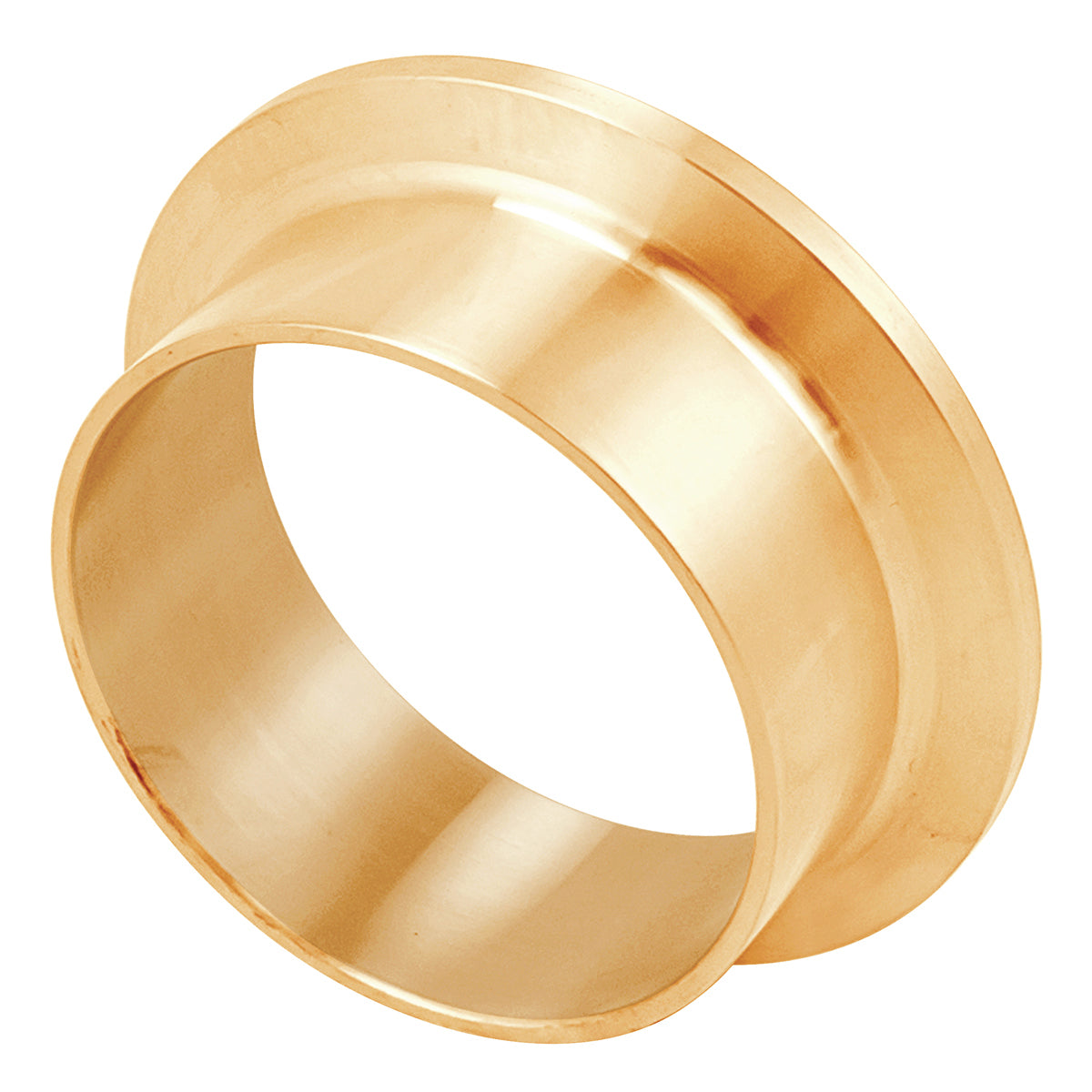 2" Tri Clamp Ferrule (7/8") - Copper Tri Clover Sanitary Fitting