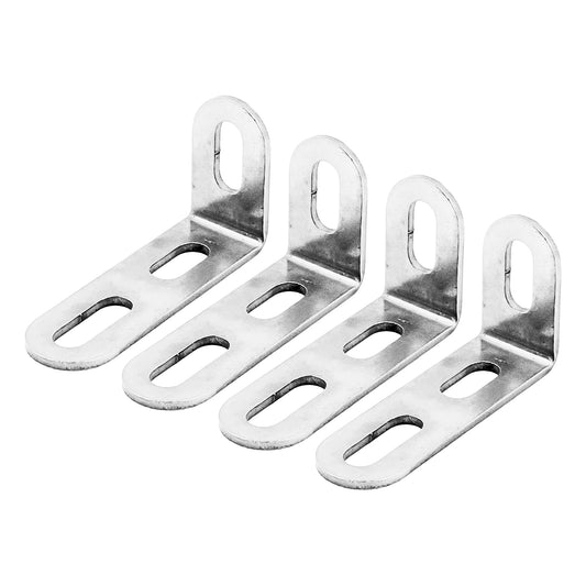 Kegland PolyPhoenix Stainless Steel Support Bracket - Elbow 1 X Straight 2 | 4 Pack