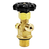 Kegland CGA320 Co2 Gas Cylinder Valve - 1.125" UNF | 3000 PSI | KL01502