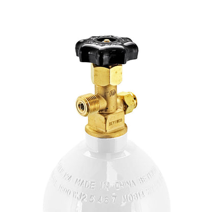 Kegland CGA320 Co2 Gas Cylinder Valve - 1.125" UNF (3000 PSI) -  Canuck Homebrew Supply, Canada