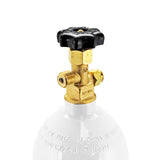 Kegland CGA320 Co2 Gas Cylinder Valve - 1.125" UNF (3000 PSI)