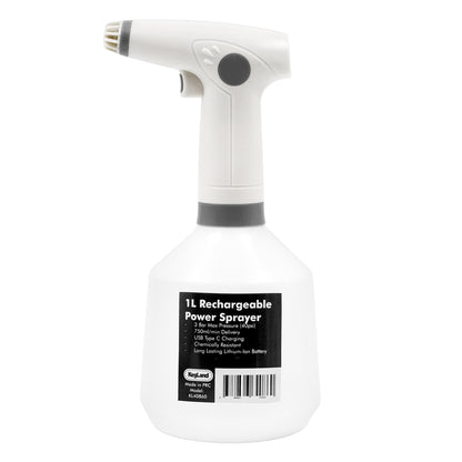 Kegland Rechargeable Power Sprayer - 1 Liter