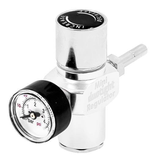 Kegland Aluminum Duotight Mini Co2 Regulator - 6.35mm | 60 PSI