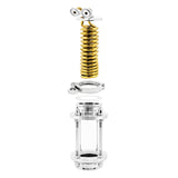 Copper Coiled Condenser With Stainless Steel Sight Glass - 2" TC | 1/2" TC