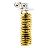 Copper Coiled Condenser With Stainless Steel Sight Glass - 2" TC | 1/2" TC