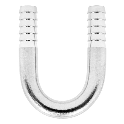 Stainless Steel 1/4" Barbed Hose Splicer U-Bend
