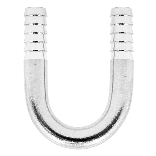Stainless Steel 1/4" Barbed Hose Splicer U-Bend