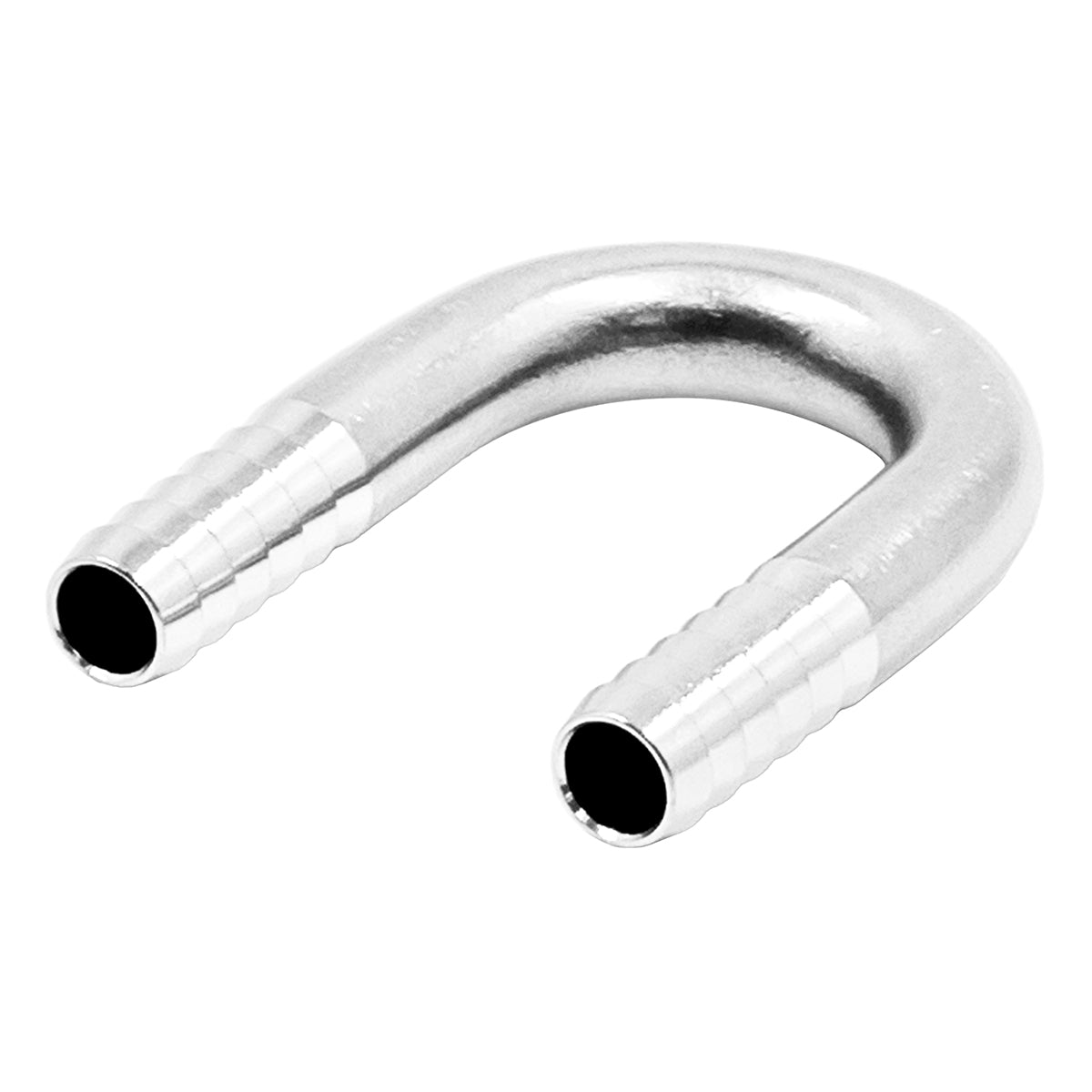 Stainless Steel Barbed Hose Splicer U-Bend - 1/4"