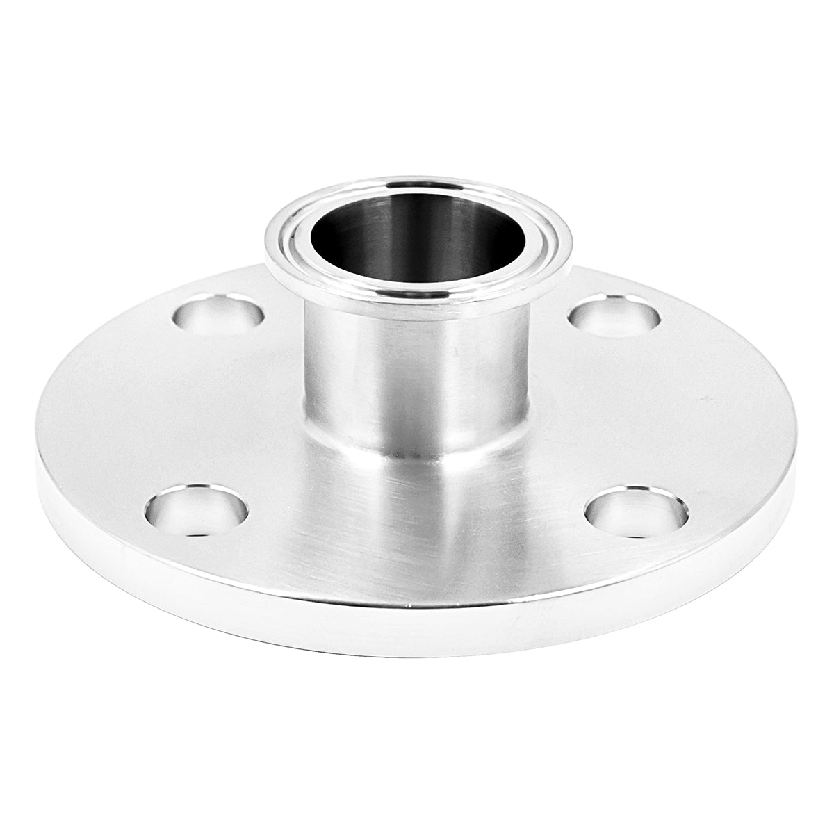 Stainless Steel Tri-Clover Flange Adapter - 1.5" TC -  Canuck Homebrew Supply, Canada