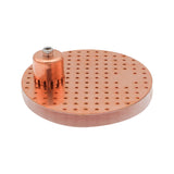Copper Perforated Plate - 4" TC