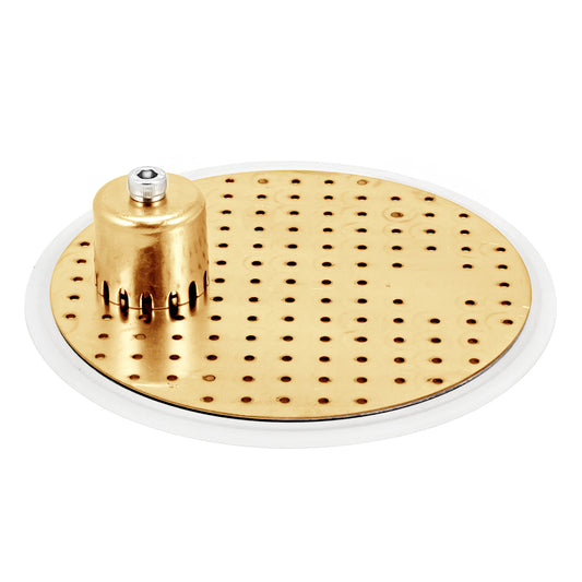 Copper Perforated Plate - 4" TC
