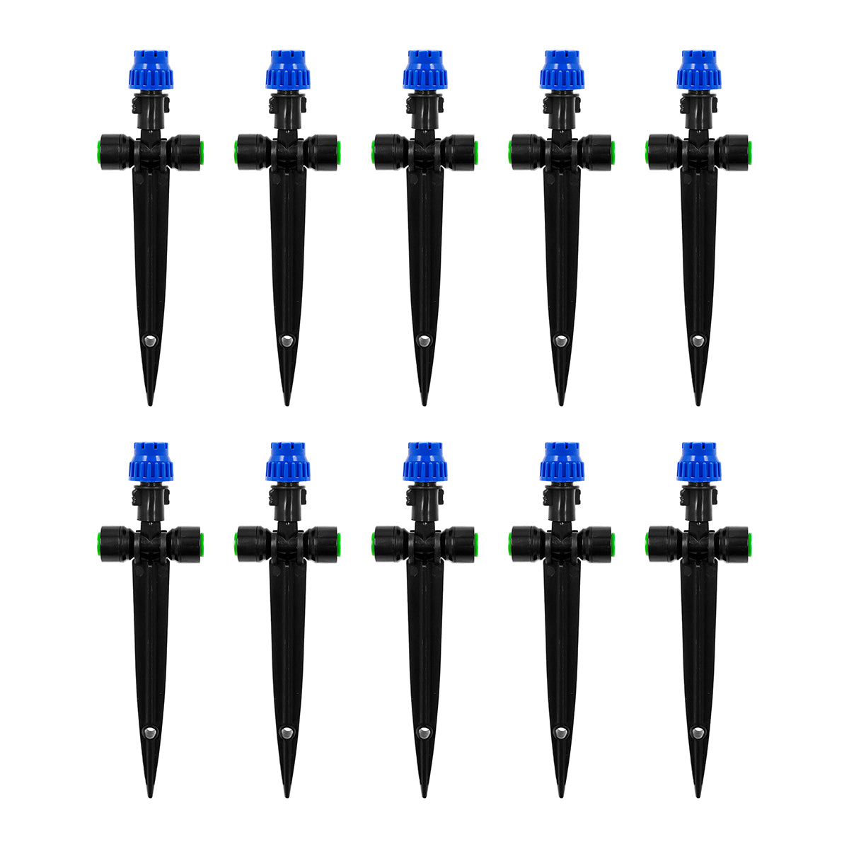 Duotight (Push-In) 360° Adjustable Dripper With Removable Spike - 1/4" (6.35mm) (10 Pack)