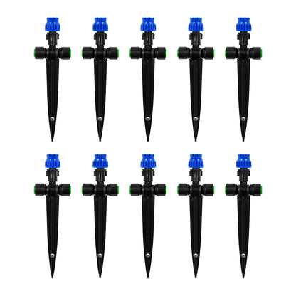 Duotight (Push-In) 360° Adjustable Dripper With Removable Spike - 1/4" (6.35mm) (10 Pack)
