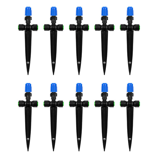 Duotight (Push-In) 360° Adjustable Sprinkler With Removable Spike - 1/4" (6.35mm) (10 Pack)