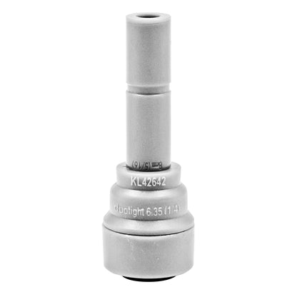 Duotight Food Grade Plastic (Push-In) Straight Reducer - 5/16" (8mm) X 1/4" (6.35mm)