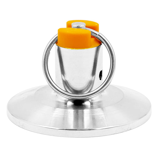 Stainless Steel 1.5" Tri-Clover Cap With PRV
