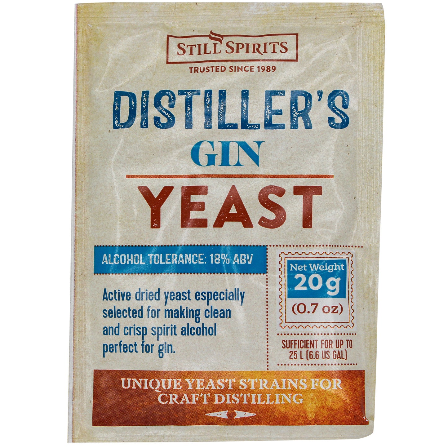 Still Spirits Distiller's Gin Yeast (20 g)