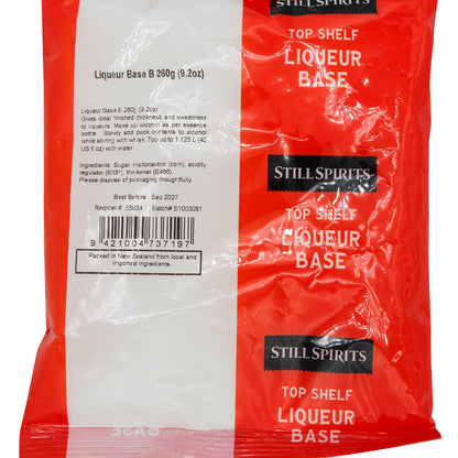Still Spirits Top Shelf Liqueur Base B (260 g) -  Canuck Homebrew Supply, Canada