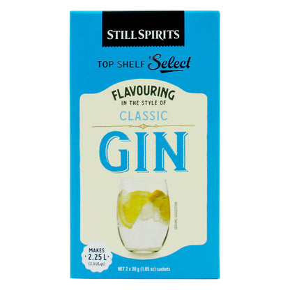 Still Spirits Top Shelf Select Spirit Flavouring - Classic Gin (30 g)
