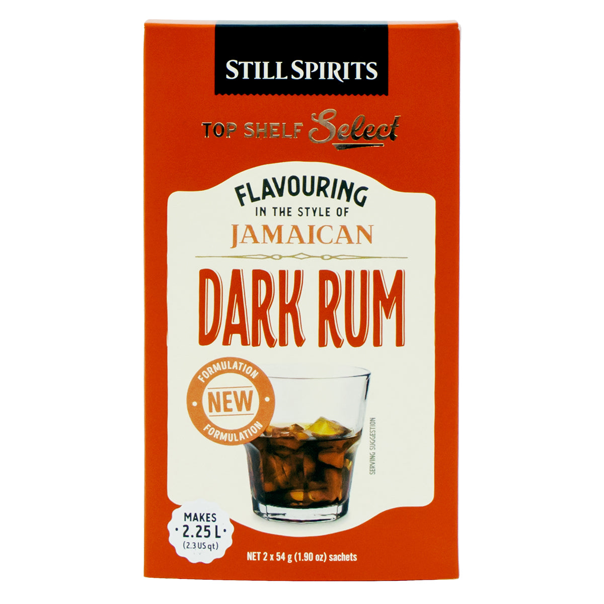 Still Spirits Top Shelf Select Spirit Flavouring - Jamaican Dark Rum (54 g) -  Canuck Homebrew Supply, Canada