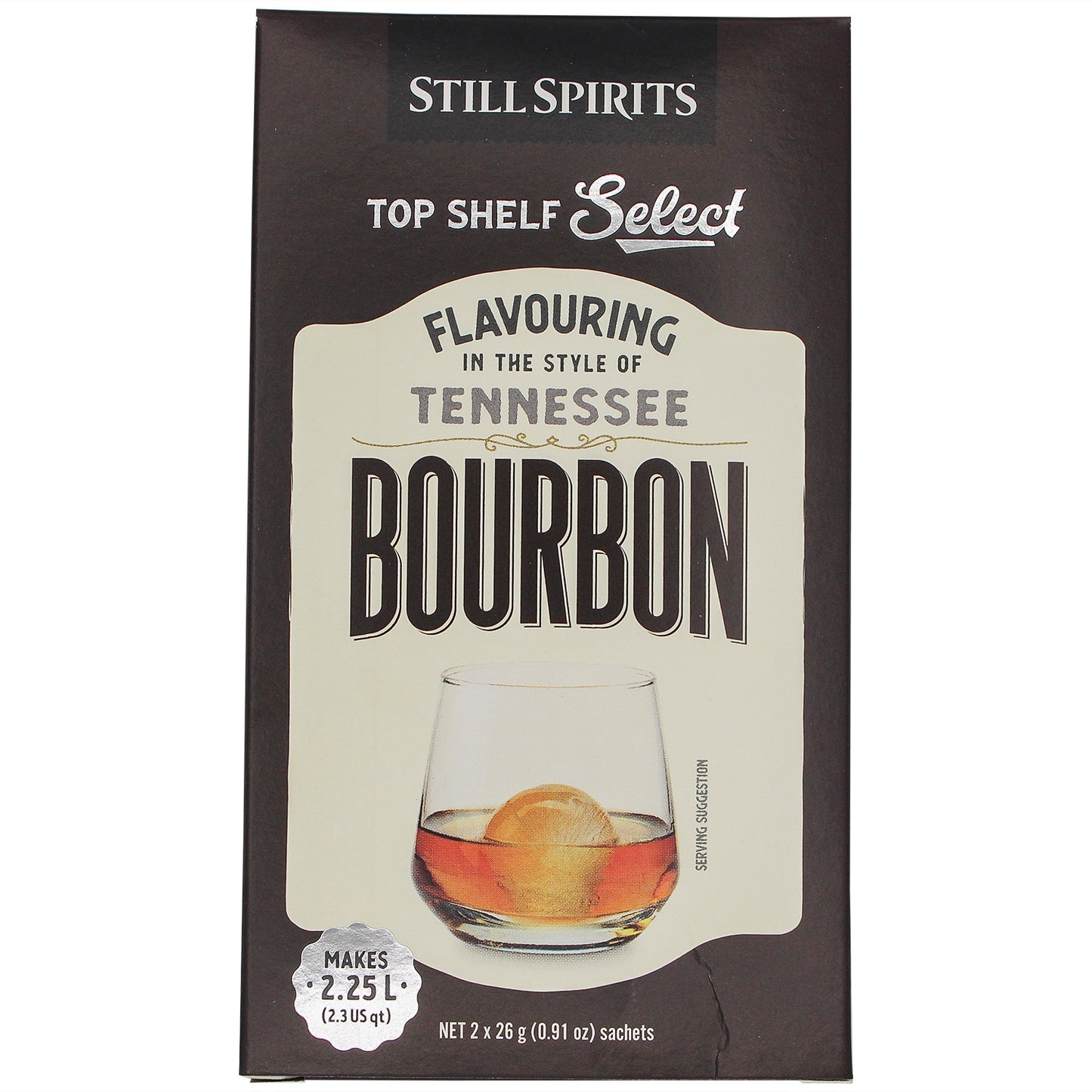 Still Spirits Top Shelf Select Spirit Flavouring - Tennessee Bourbon (26 g)