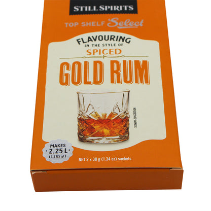 Still Spirits Top Shelf Select Spirit Flavouring - Spiced Gold Rum (38 g)