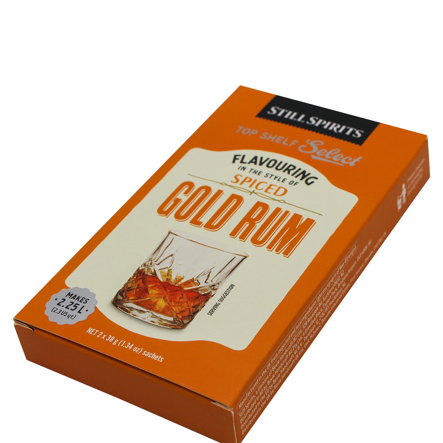 Still Spirits Top Shelf Select Spirit Flavouring - Spiced Gold Rum (38 g)