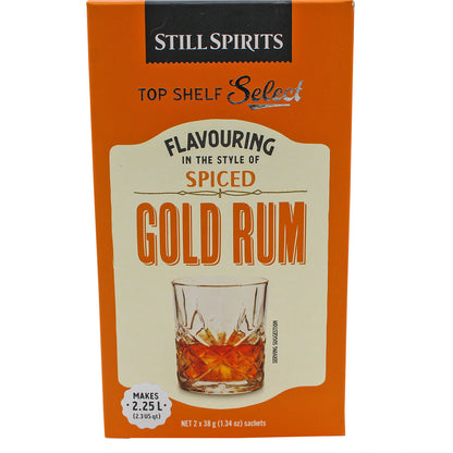 Still Spirits Top Shelf Select Spirit Flavouring - Spiced Gold Rum (38 g)
