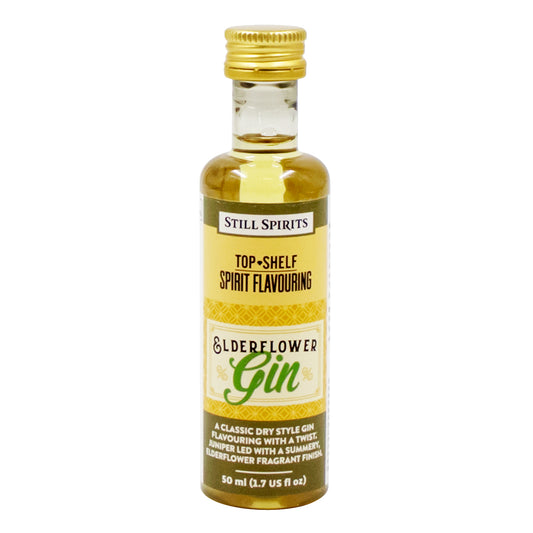 Still Spirits Top Shelf Spirit Flavouring - Elderflower Gin (1.7 fl. oz)