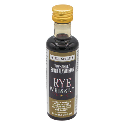 Still Spirits Top Shelf Spirit Flavouring - Rye Whiskey (1.7 fl. oz) -  Canuck Homebrew Supply, Canada