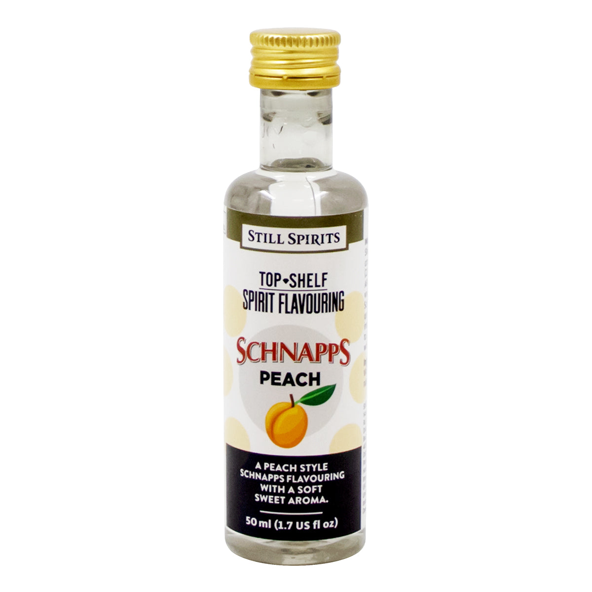 Still Spirits Top Shelf Spirit Flavouring - Peach Schnapps (1.7 fl. oz)