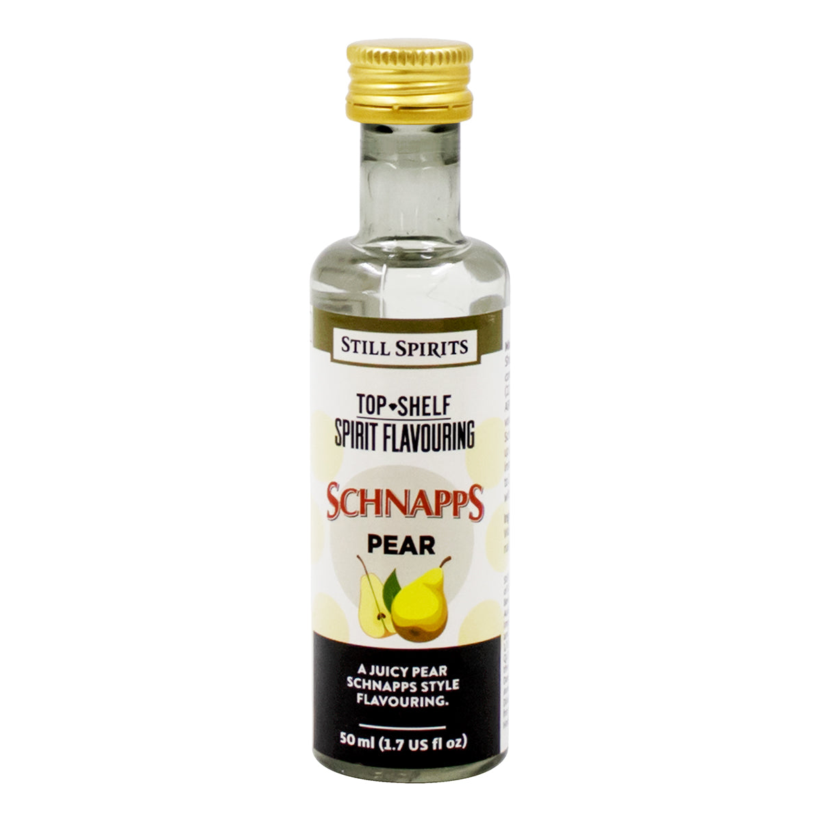 Still Spirits Top Shelf Spirit Flavouring - Pear Schnapps (1.7 fl. oz)