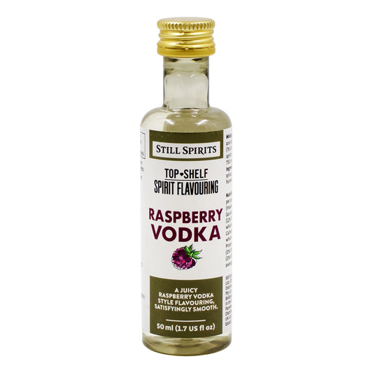 Still Spirits Top Shelf Spirit Flavouring - Raspberry Vodka - 1.7 fl. oz