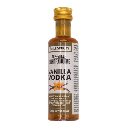 Still Spirits Top Shelf Spirit Flavouring - Vanilla Vodka (1.7 fl. oz) -  Canuck Homebrew Supply, Canada