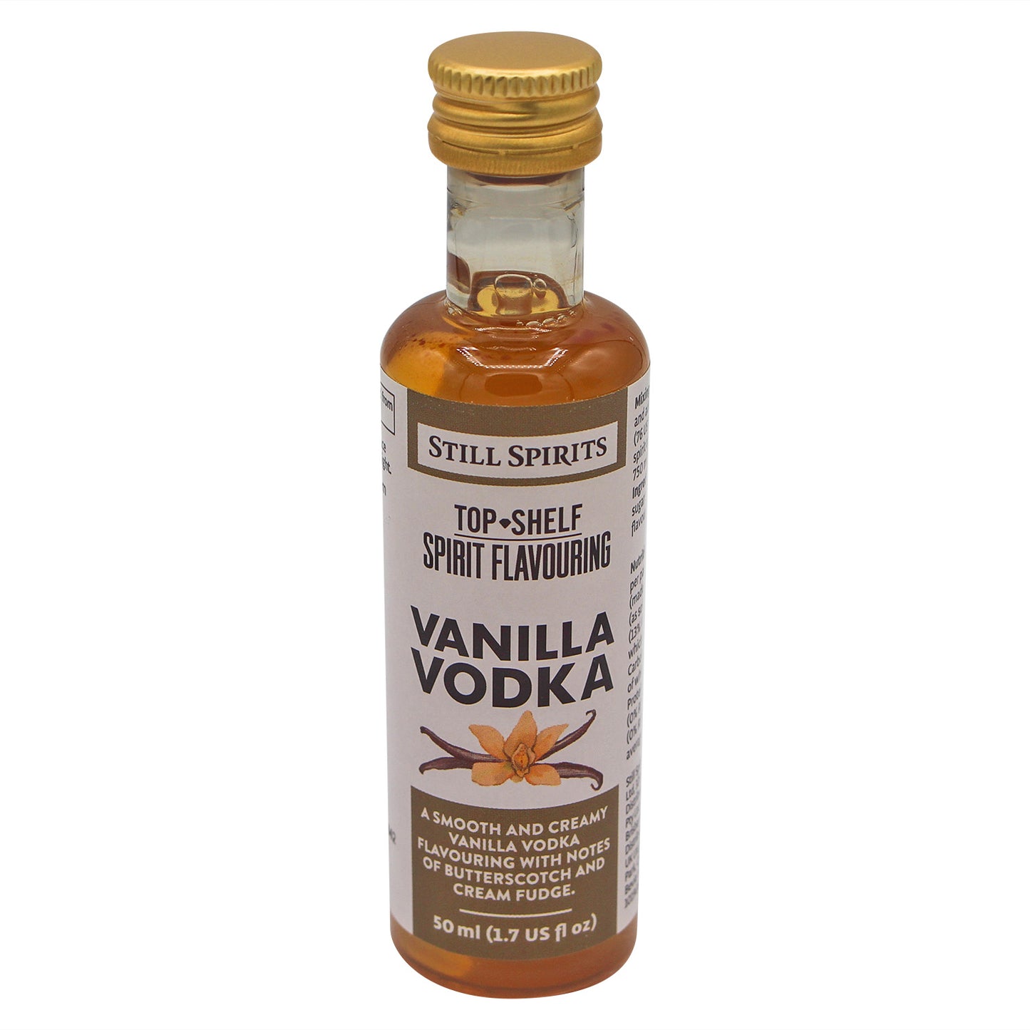 Still Spirits Top Shelf Spirit Flavouring - Vanilla Vodka (1.7 fl. oz) -  Canuck Homebrew Supply, Canada