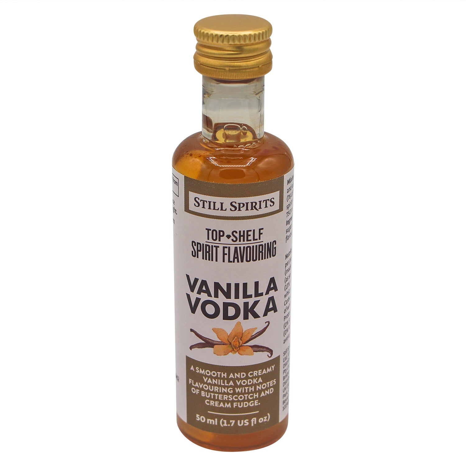 Still Spirits Top Shelf Spirit Flavouring - Vanilla Vodka (1.7 fl. oz) -  Canuck Homebrew Supply, Canada