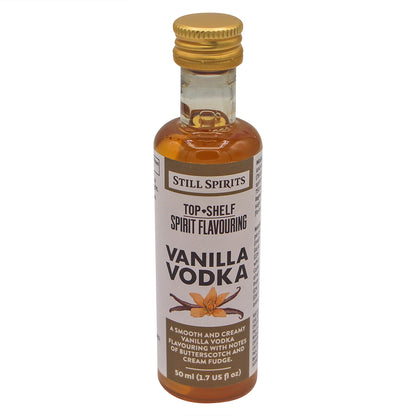 Still Spirits Top Shelf Spirit Flavouring - Vanilla Vodka (1.7 fl. oz) -  Canuck Homebrew Supply, Canada