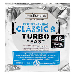 Still Spirits Turbo Classic 8 Yeast - 20% | 48 Hours (180 g)