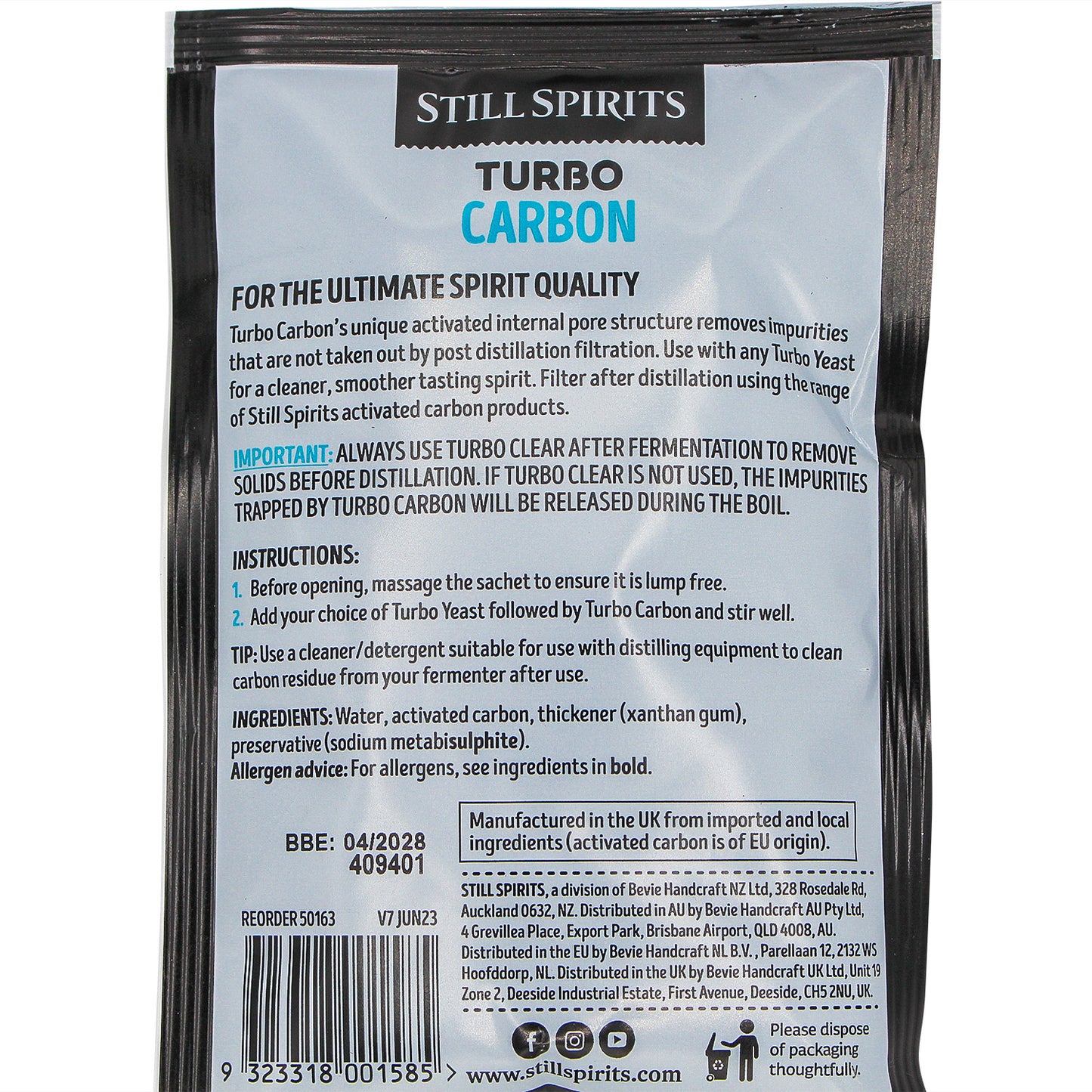 Still Spirits Turbo Carbon (140 g)