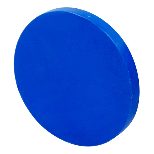 3" Tri Clamp Dust Cap (Cover) - Plastic Tri Clover Sanitary Fitting (Blue)