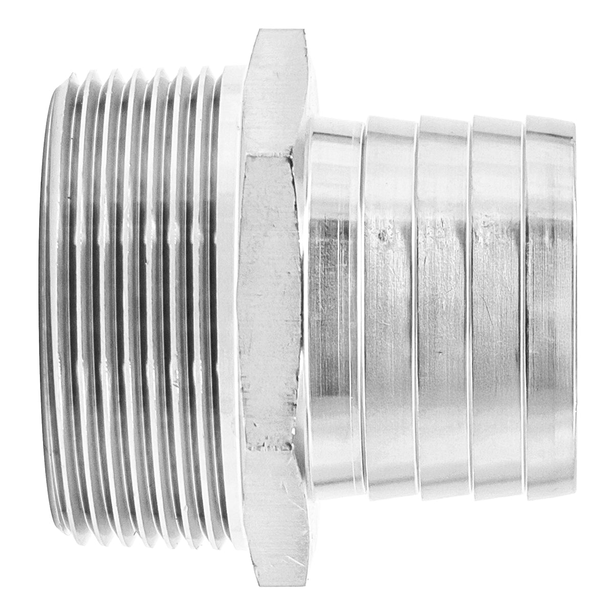 Stainless Steel Fitting - 1 1/2" Male NPT X 1 1/2" OD Barb | Compact -  Canuck Homebrew Supply, Canada