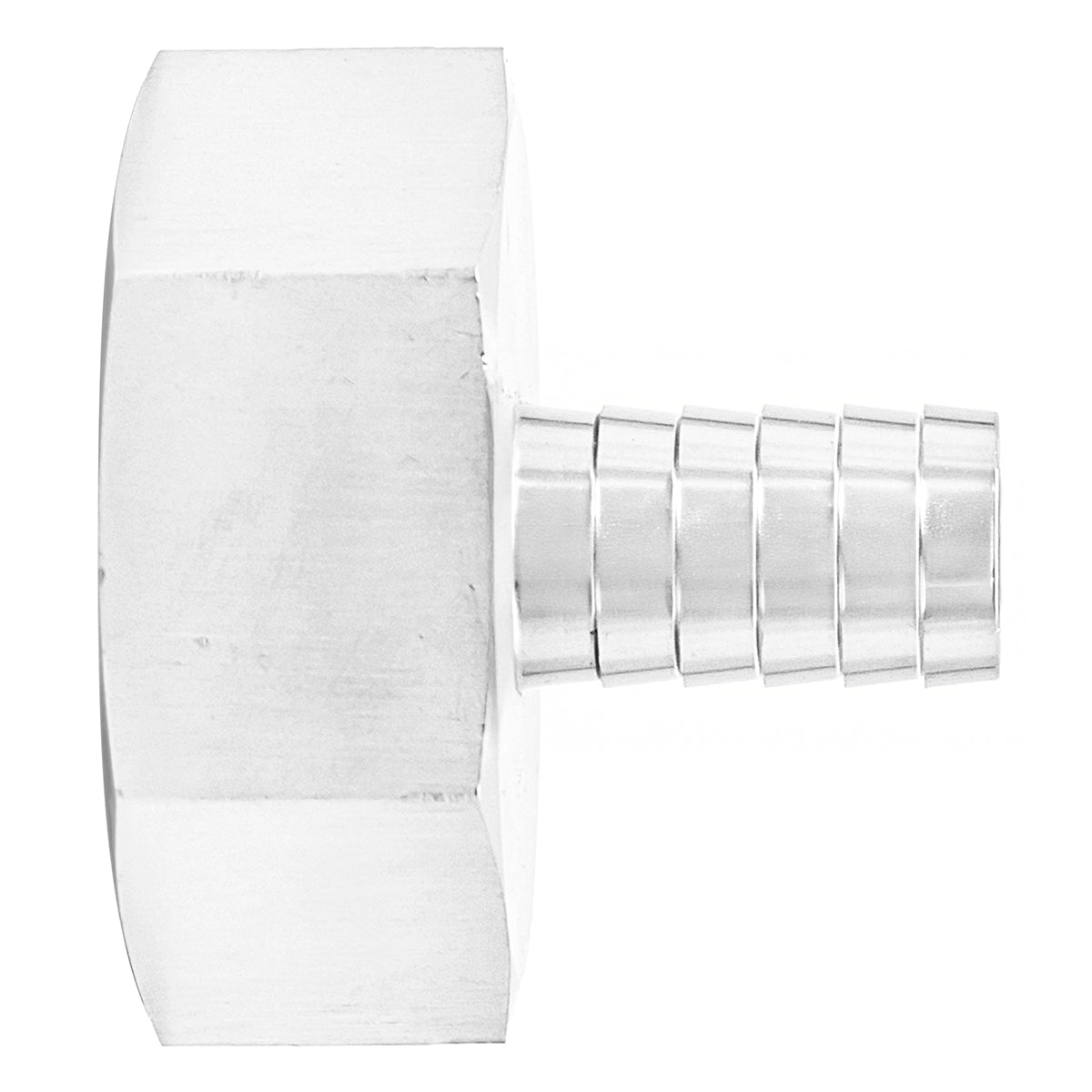 Stainless Steel Fitting - 1/2" Female NPT X 1 1/2" OD Barb