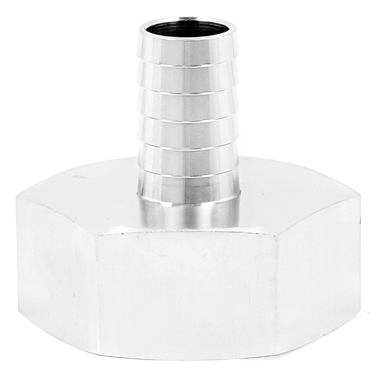 Stainless Steel Fitting - 1/2" Female NPT X 1 1/2" OD Barb