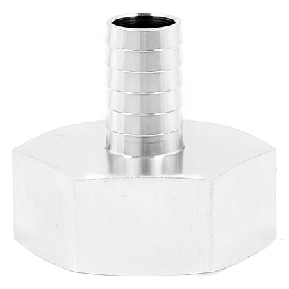 Stainless Steel Fitting - 1/2" Female NPT X 1 1/2" OD Barb