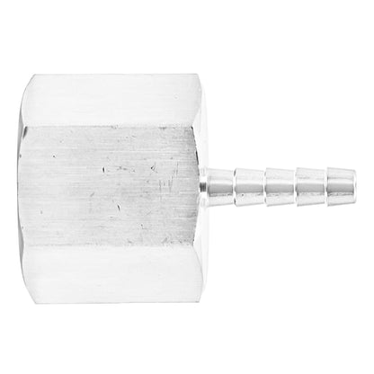 Stainless Steel Fitting - 1/2" Female NPT X 3/16" OD Barb