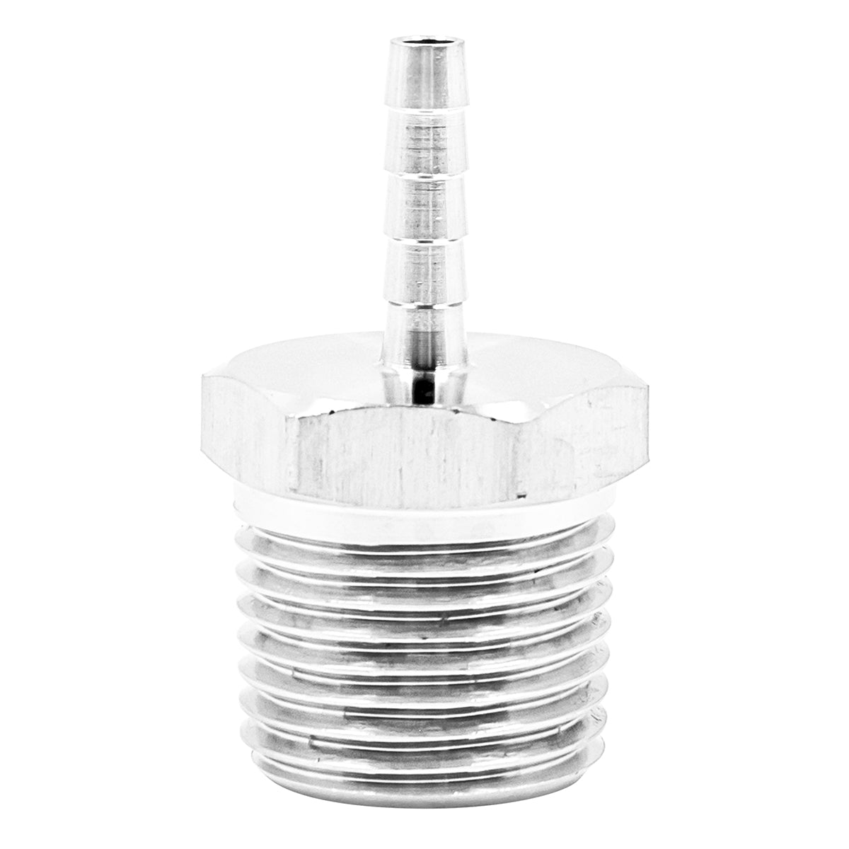 Stainless Steel Fitting - 1/2" Male NPT X 3/16" OD Barb